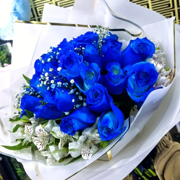 Ramo de Rosas Azules