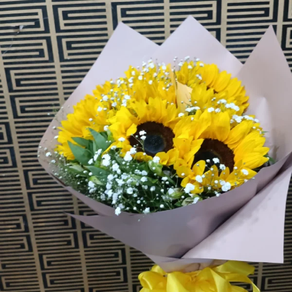 Ramo de 5 Girasoles