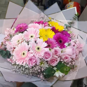 Buque de Rosas Pasteles