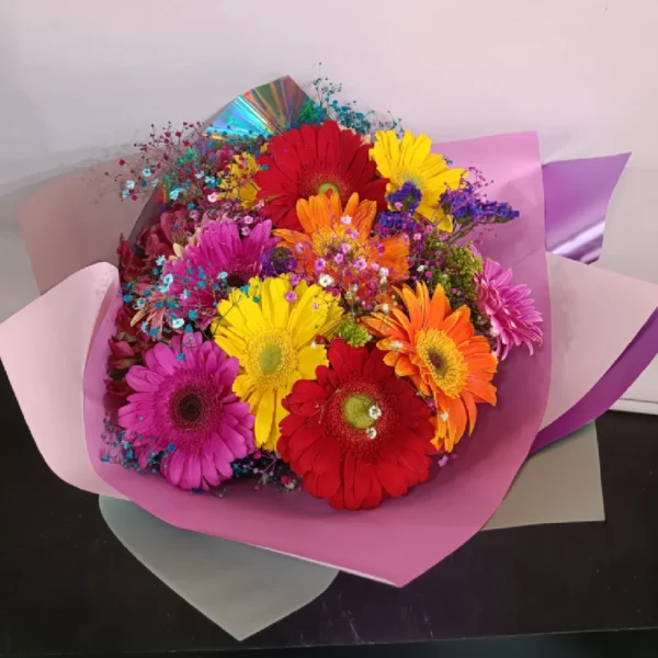 Ramo de Gerberas multicolor