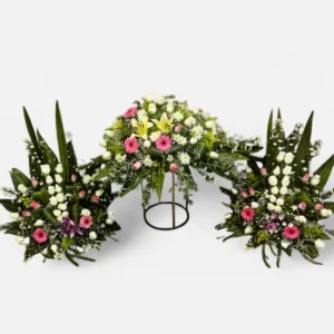 juego de 3 piezas para funeral