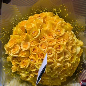 Rosas Amarillas Premium (50 o 100 piezas)