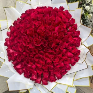 Gran Bouquet Premium de Rosas Rojas