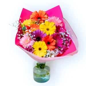 Ramo Multicolor de Gerberas Tropicales